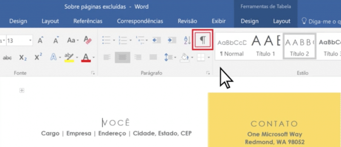 Cómo eliminar una página en blanco de Word