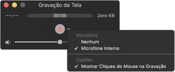 os / QuickTime Player, o la aplicación para grabar la pantalla del pc y mac