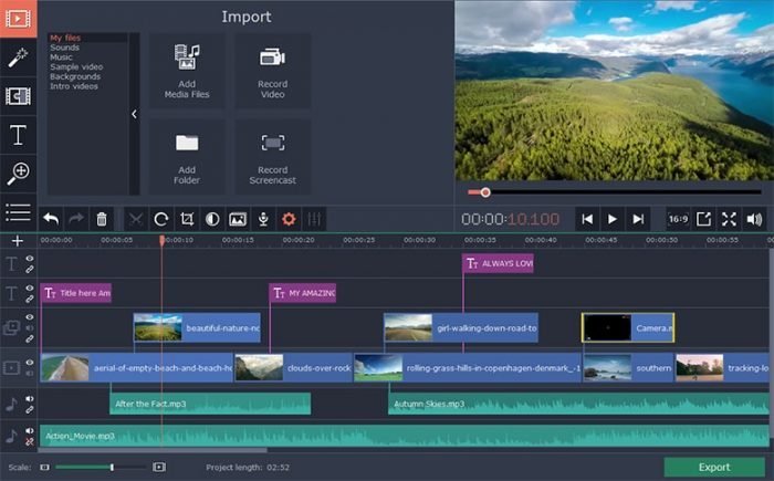 Movavi / os / app para grabar la pantalla del pc y mac