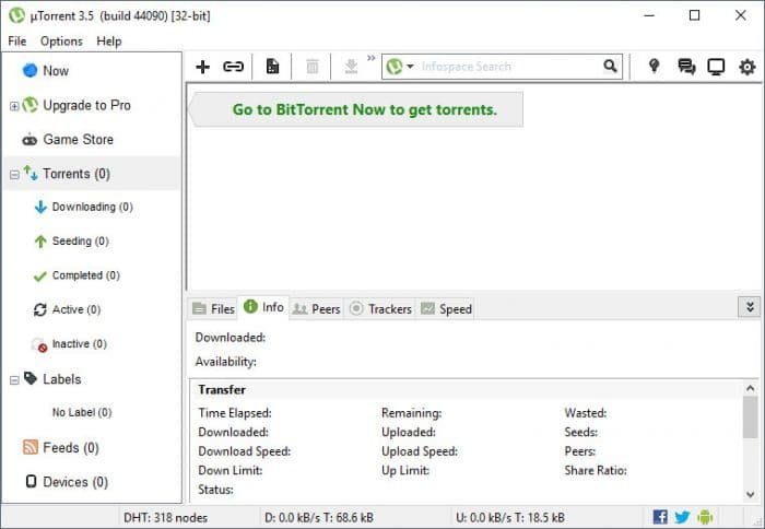uTorrent Escritorio / como usar el utorrent