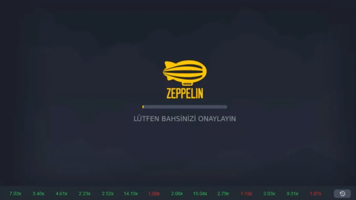 mini juego de zepelín